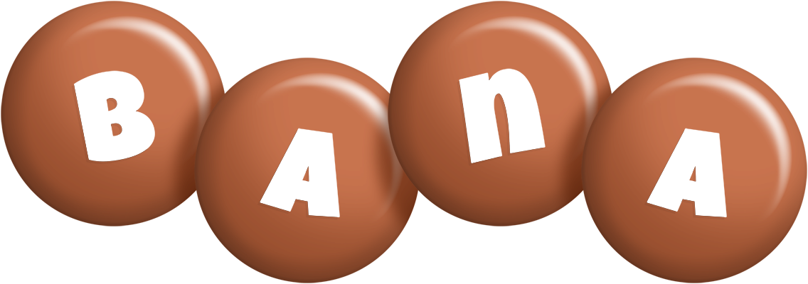 Bana candy-brown logo