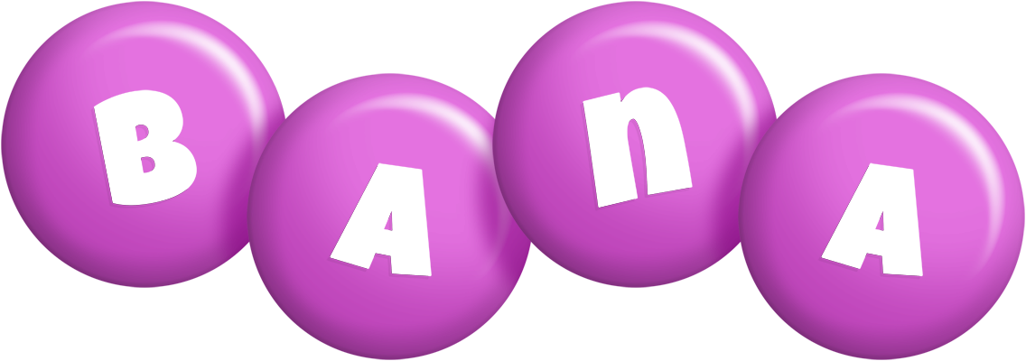 Bana candy-purple logo