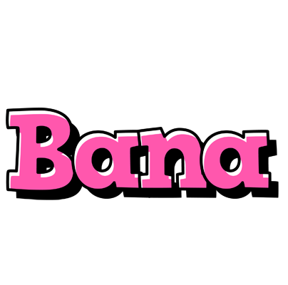 Bana girlish logo
