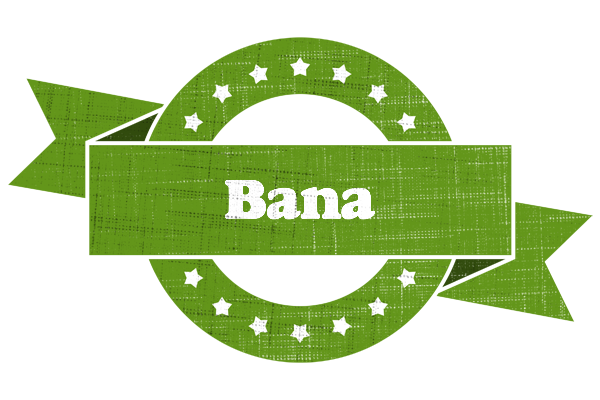 Bana natural logo
