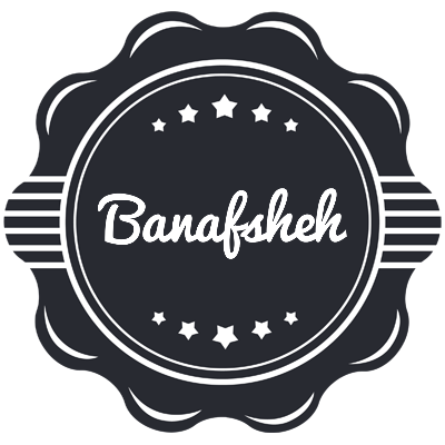 Banafsheh badge logo