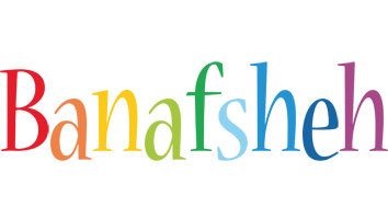 Banafsheh birthday logo