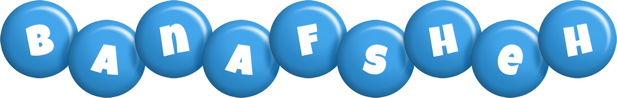 Banafsheh candy-blue logo