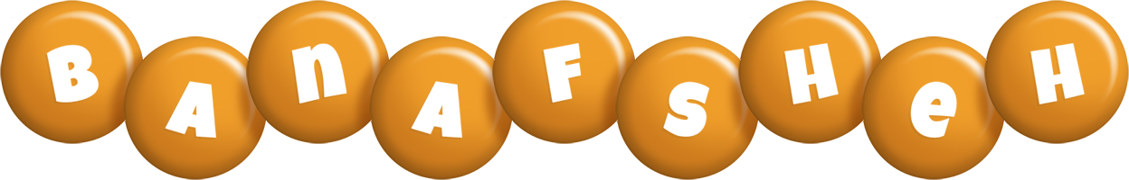 Banafsheh candy-orange logo