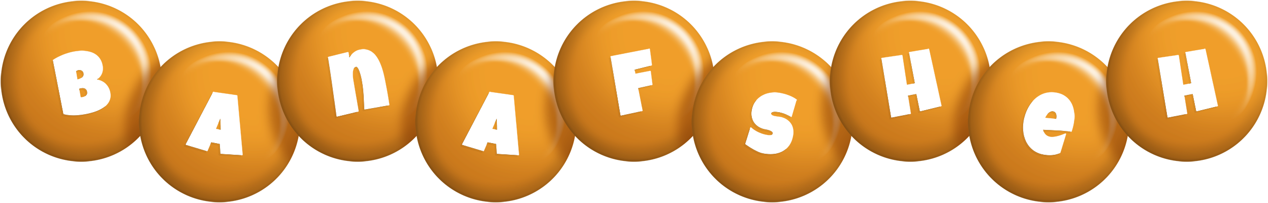 Banafsheh candy-orange logo