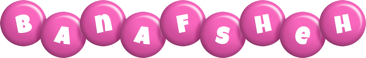 Banafsheh candy-pink logo