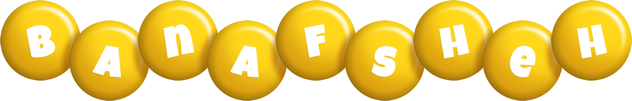 Banafsheh candy-yellow logo