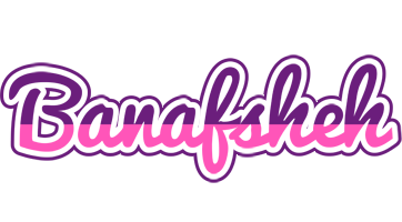 Banafsheh cheerful logo