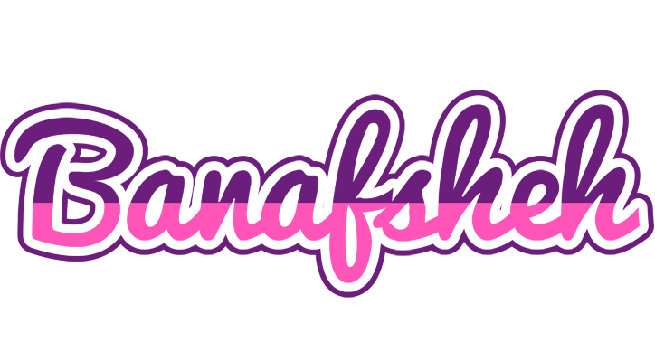Banafsheh cheerful logo