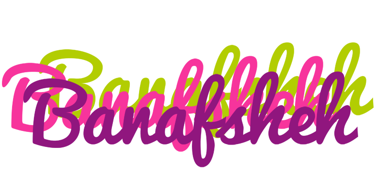 Banafsheh flowers logo