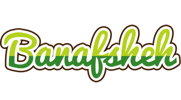 Banafsheh golfing logo