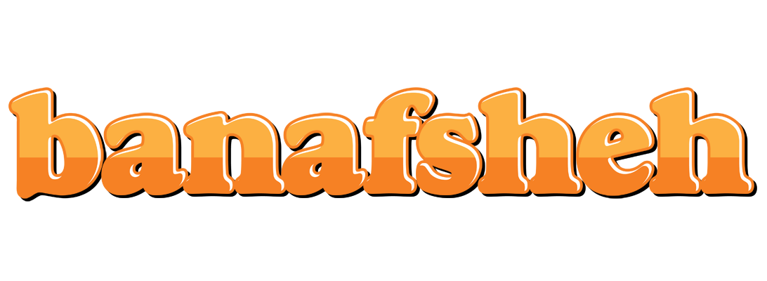 Banafsheh orange logo