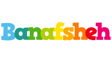 Banafsheh rainbows logo