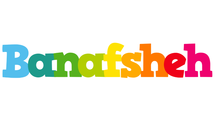 Banafsheh rainbows logo