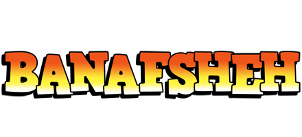 Banafsheh sunset logo