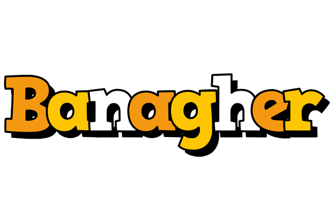 Banagher cartoon logo