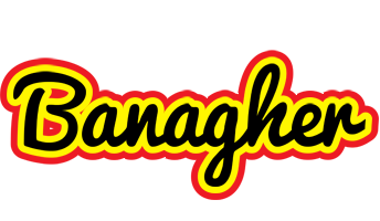 Banagher flaming logo