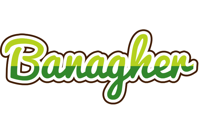 Banagher golfing logo