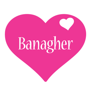 Banagher love-heart logo