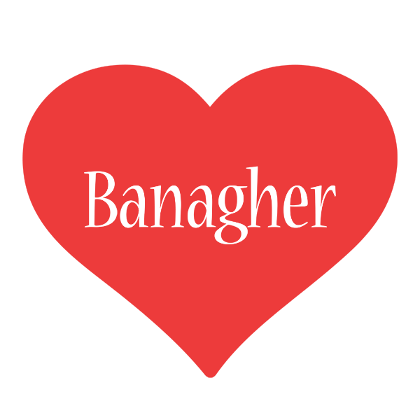 Banagher love logo
