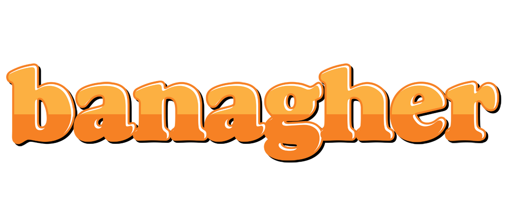 Banagher orange logo
