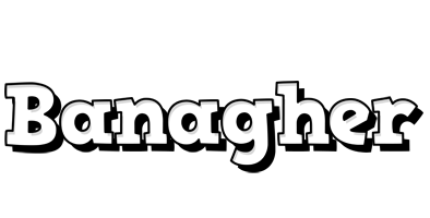 Banagher snowing logo