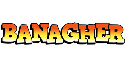 Banagher sunset logo