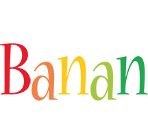 Banan birthday logo