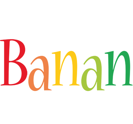 Banan birthday logo