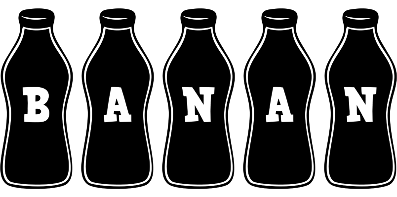 Banan bottle logo
