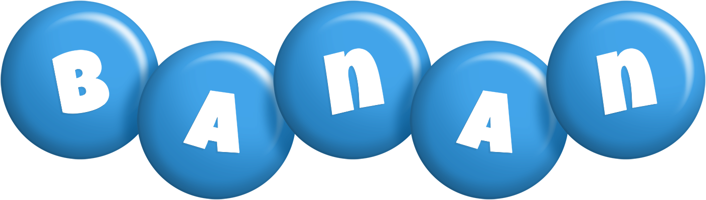 Banan candy-blue logo