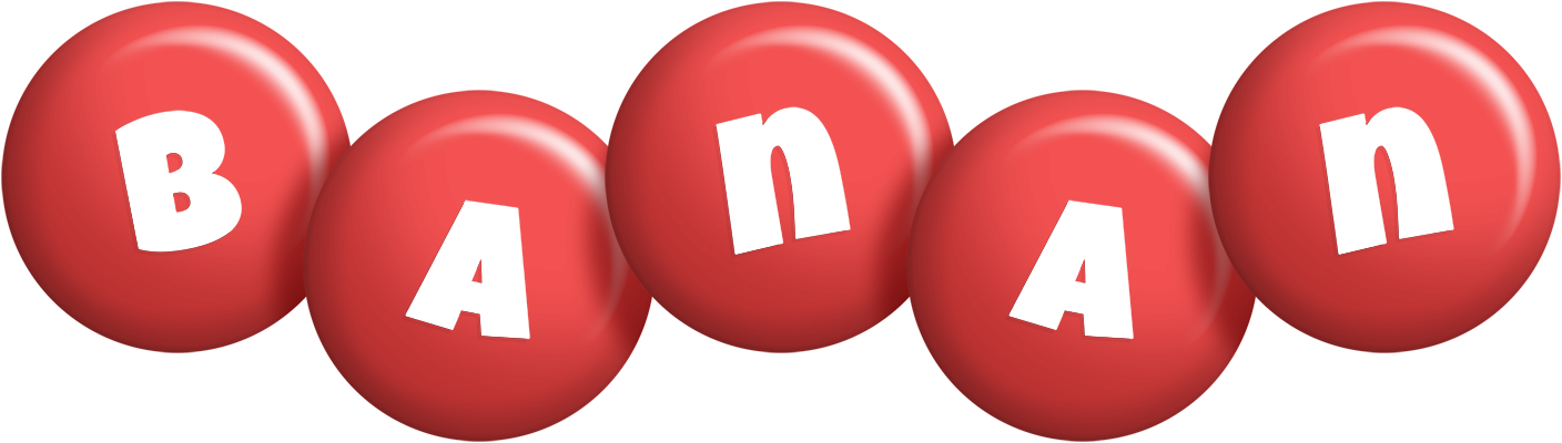 Banan candy-red logo