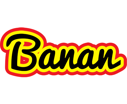 Banan flaming logo