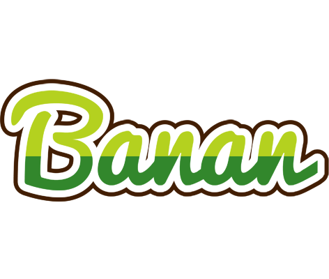Banan golfing logo