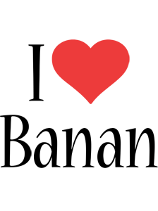 Banan i-love logo