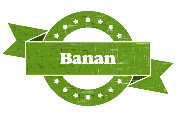 Banan natural logo