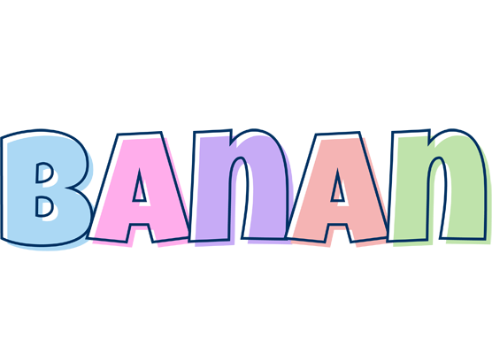 Banan pastel logo