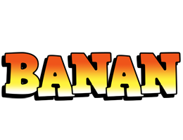 Banan sunset logo