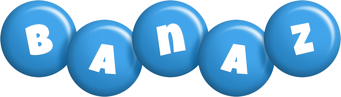 Banaz candy-blue logo