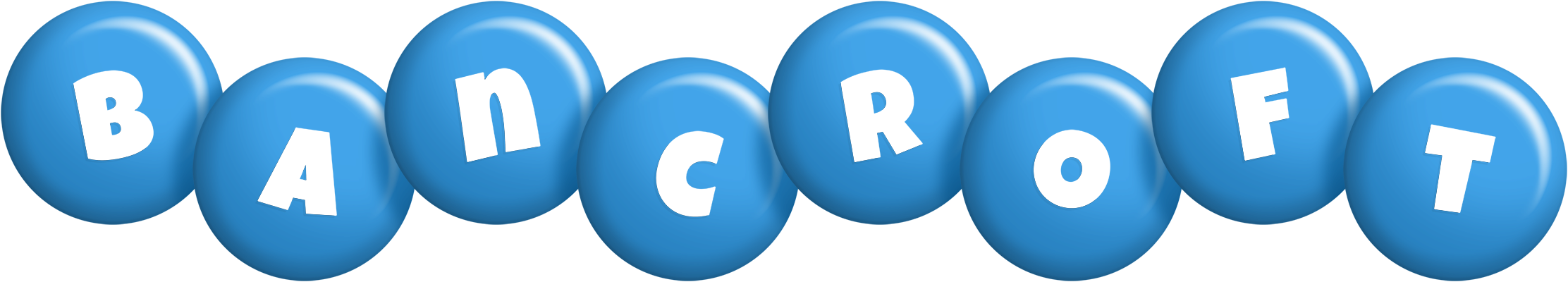 Bancroft candy-blue logo