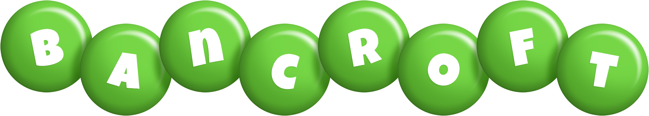 Bancroft candy-green logo