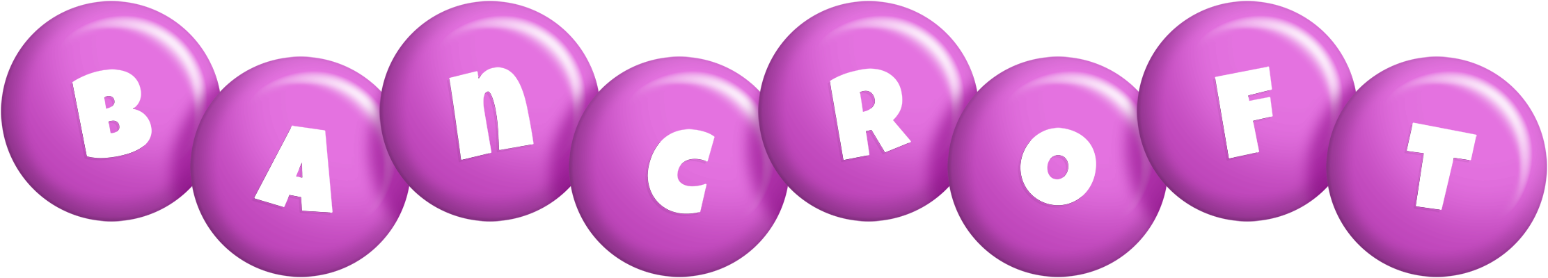Bancroft candy-purple logo