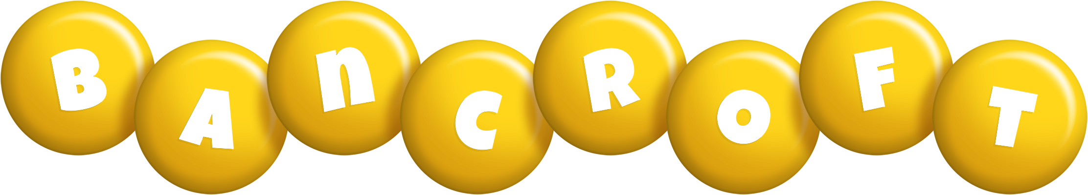 Bancroft candy-yellow logo