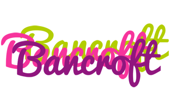 Bancroft flowers logo