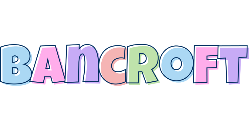 Bancroft pastel logo