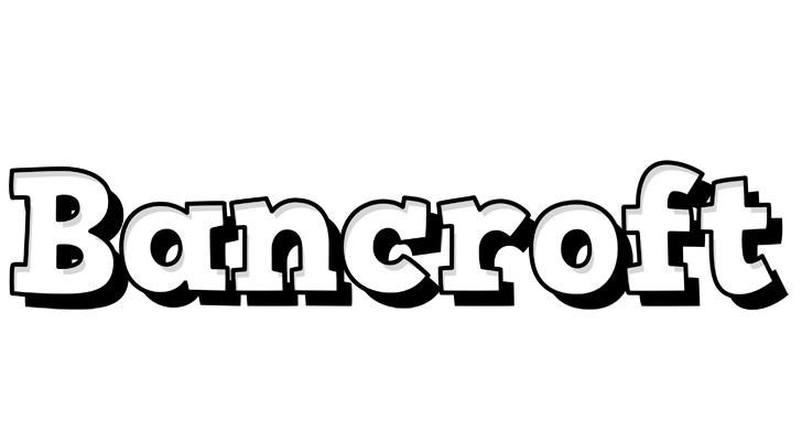 Bancroft snowing logo