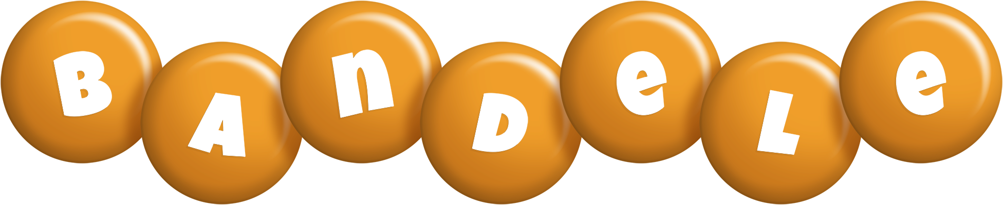 Bandele candy-orange logo