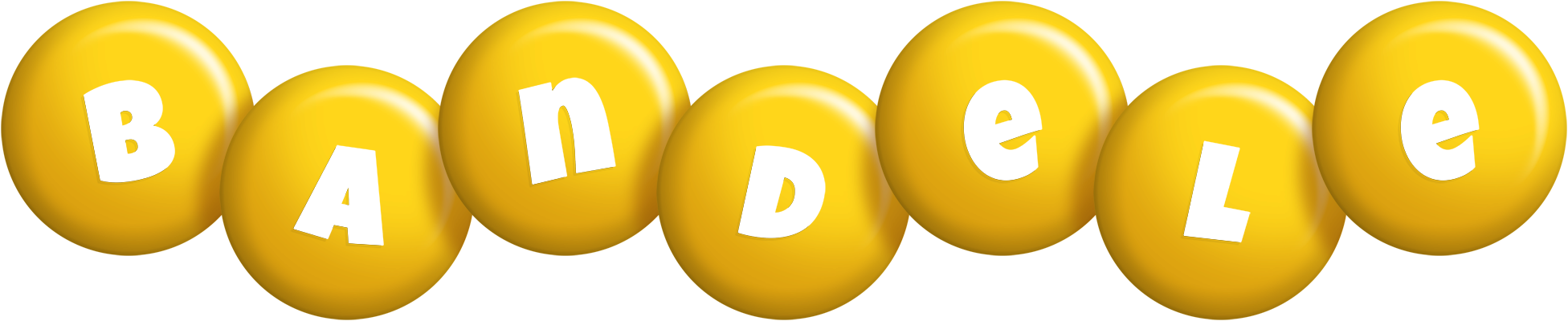 Bandele candy-yellow logo