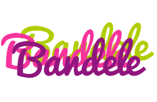 Bandele flowers logo