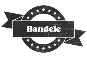 Bandele grunge logo